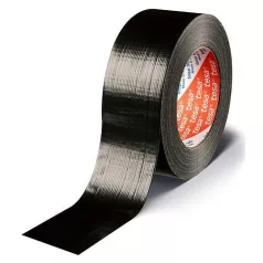 tesa® PRO szigetelőszalag, 50 mm, L-50 m, textil szürke
