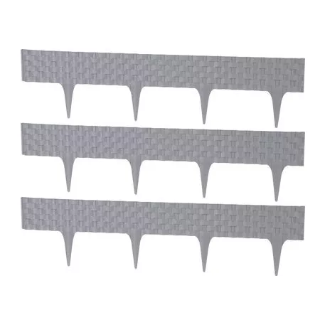 Ágyásszegély 2,46 m, Grafit, UV