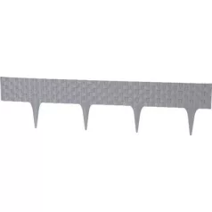 Ágyásszegély 2,46 m, Grafit, UV