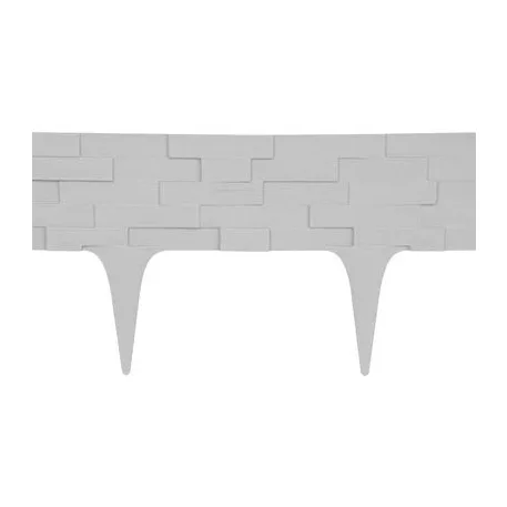 Ágyásszegély 2,38 m, Grafit, UV