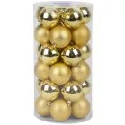Gömbök Magichome Xd194, 30 db, 6 cm, Arany, Karácsonyfára