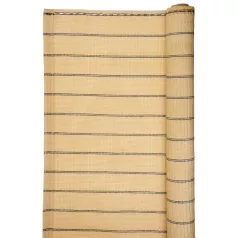 Goldscreen Árnyékoló Háló 1,0x10 m, UV, 185 g/m2, Bézs