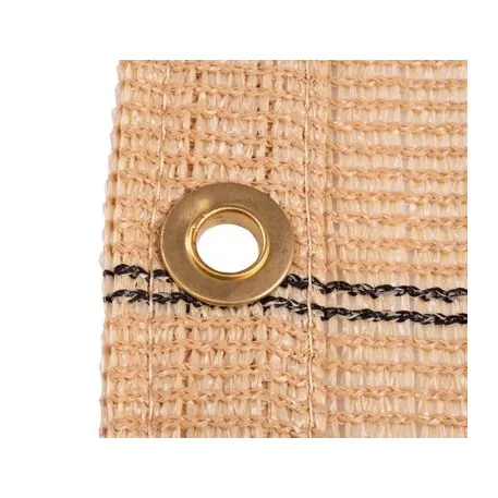 Goldscreen Árnyékoló Háló 1,2x10 m, UV, 185 g/m2, Bézs