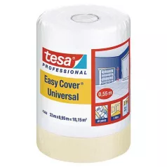   Fólia Tesa Pro Easy Cover Universal, szalaggal, 0,55 m, L-33 m, átlátszó