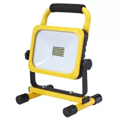   Reflektor Smd LED 3272, 20W, 7.4V /4400mAh, 1600 lm, IP54 Újratölthető