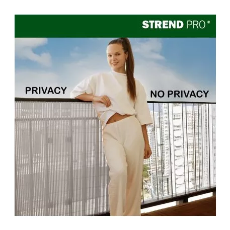 Kerítés Ence Df13, PVC 1000 mm, L-3 m, Szürke, 1300g/m2, UV