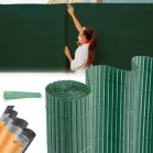 Kerítés Ence Df13, PVC 1500 mm, L-3 m, Zöld, 1300g/m2, UV