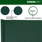 Kerítés Ence Df13, PVC 1500 mm, L-3 m, Zöld, 1300g/m2, UV