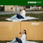 Kerítés Ence Df13, PVC 1500 mm, L-3 m, Bambusz, 1300g/m2, UV