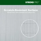 Kerítés, PVC, 2000 mm, L-3 m, Szürke, 1300g /m2, UV