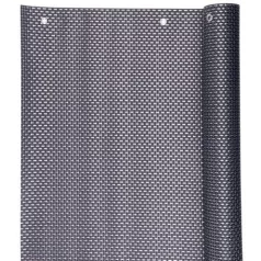   Erkély takaró, Árnyékoló, belátásgátló, 77 0,9x3 m, UV, 800 g/m2, Antracit