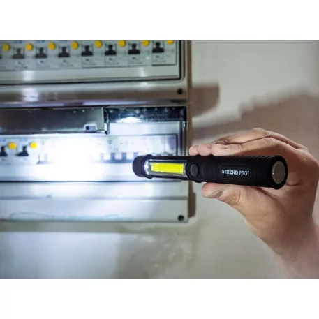 Lámpa Strend Pro Worklight Cwl1046, Cob, 3xAAA, Mágnes, Sellbox 24 db