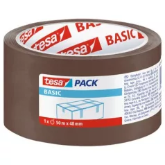 Tesa® BASIC ragasztószalag, barna, 48 mm, L-50 m