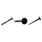 Földbe Szúrható Cövek Gardenpeg 100/25 mm, Pack. 50 pcs