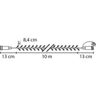 Égősor Multi-Connect Star Line 10 m 120L LED, 230 V, Külső, Meleg Fehér, Forrás Nélkül