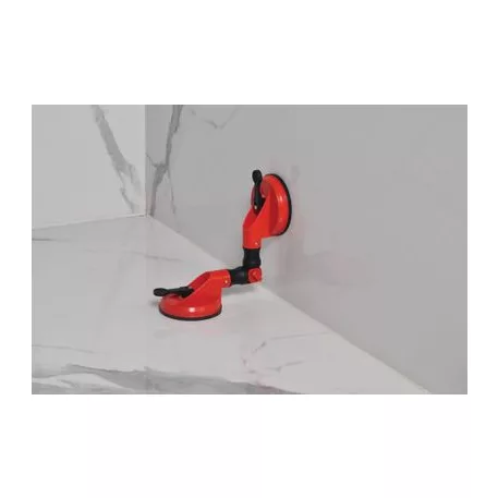 Üvegtartó Strend Pro Cu682, Szívó, 2 Kupola, 127 mm, 115x370 mm, Állítható Szög