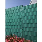 Strend Pro EUROSTANDARD árnyékolószalag, 190 mm, L-26 m, zöld, kerítés panelehez, 1050 g/m2