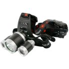 Strend Pro Headlight H931 zseblámpa, T6+2 XPE 300 lm, 1200 mAh, USB töltés