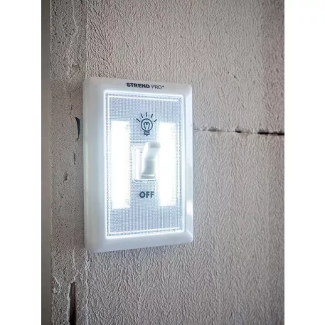 Strend Pro kapcsolólámpa SL1063, 2xCOB 200 lm, 3xAAA