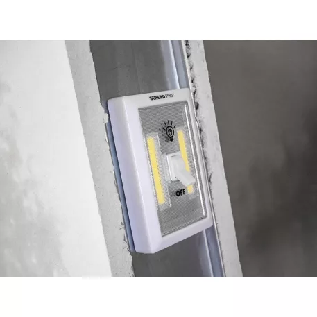 Strend Pro kapcsolólámpa SL1063, 2xCOB 200 lm, 3xAAA