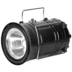   Lamp Strend Pro Camping CL102, LED, 80 lm, 1200 mAh, lánghatás, kempinglámpa, napelemes töltés, USB kimenet