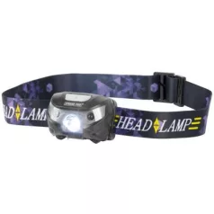   Strend Pro Headlight H889 zseblámpa, CREE, 180 lm, 1200 mAh, USB töltés, mozgásérzékelő