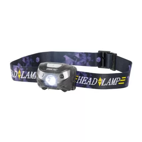 Strend Pro Headlight H889 zseblámpa, CREE, 180 lm, 1200 mAh, USB töltés, mozgásérzékelő