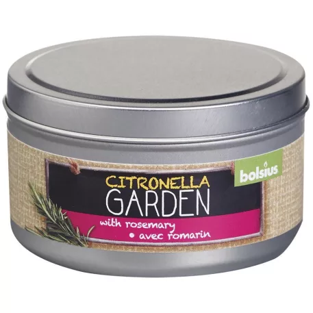 Gyertya bolsius Tavaszi Citronella, rozmaring