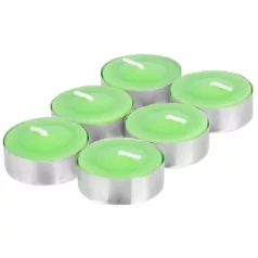 Citronella C-151 teamécses, zöld, 6 db