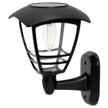 Lámpa Strend Pro Garden, napelemes lámpa, falra/kerítésre 14 x 15 x 21 cm