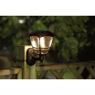 Lámpa Strend Pro Garden, napelemes lámpa, falra/kerítésre 14 x 15 x 21 cm