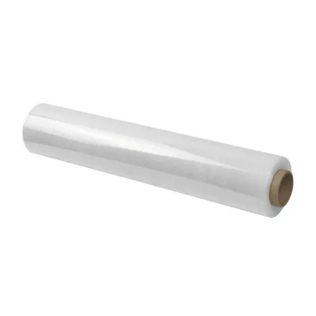 Stretch fólia, 500 mm, 23 µm, átlátszó, csomagoló, tekercs L-115 m
