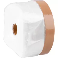   Fólia takaró Strend Pro, 550 mm, H-25 m, PE, szövet ragasztószalaggal, takaró, padlóra