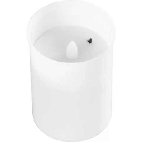 Gyertya MagicHome TG-10, LED gyertyával, sírhoz, fehér, 12 cm, a csomag része 2xAA