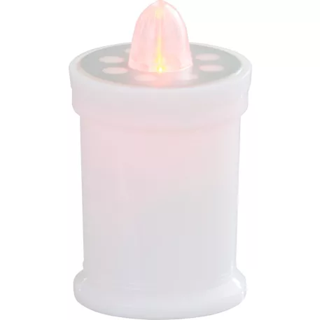 MagicHome sírgyertya TG-18, LED, fehér, 11 cm, 2xAA 
