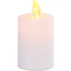 MagicHome LED sírgyertya, fehér, 2xAA, 5,5x10,5 cm