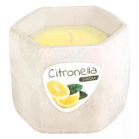 Gyertya Citronella, 85 g, 90 x 75 mm