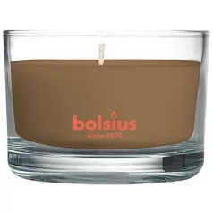 Gyertya bolsius Spring True Scents 50/80 mm, fahéj/alma