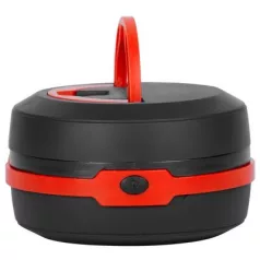   Strend Pro összecsukható kempinglámpa, 3x AA, piros, 8,5 x 5/13 cm
