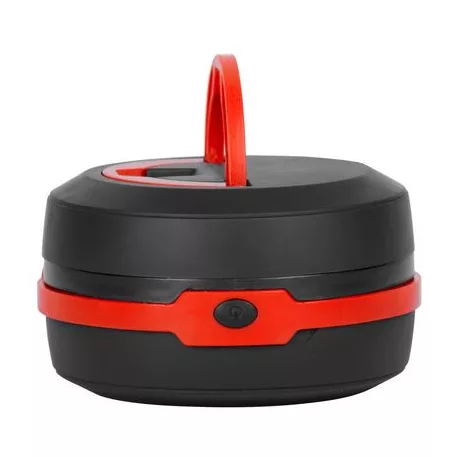 Strend Pro összecsukható kempinglámpa, 3x AA, piros, 8,5 x 5/13 cm