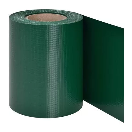 Szalag Strend Pro EUROSTANDARD LIGHT, 190 mm, L-35 m, árnyékoló, zöld, fedő, kerítés panelekhez, 20