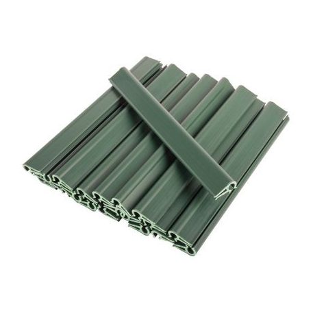 Clips Strend Pro EUROSTANDARD, árnyékoló szalag rögzítéséhez 19cm, zöld, RAL6005, 20 db