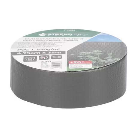 Szalag Strend Pro EUROSTANDARD LIGHT, 47,5 mm, L-35 m, árnyékoló, antracit, fedő, kerítés panelekhez