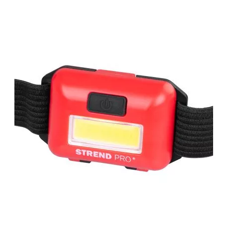Strend Pro Headlight H955 LED lámpa, COB, színes, 3x AAA, többszínű