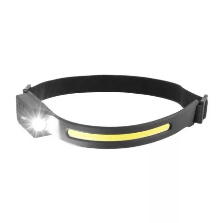 Strend Pro Headlight H4034, LED+XPE, 200 lm, 1200 mAh, USB töltés, mozgásérzékelő
