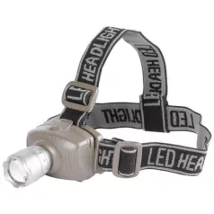 Strend Pro Headlight H833 zseblámpa, 2W CREE, 3x AAA, Zoom