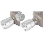 Strend Pro Headlight H833 zseblámpa, 2W CREE, 3x AAA, Zoom