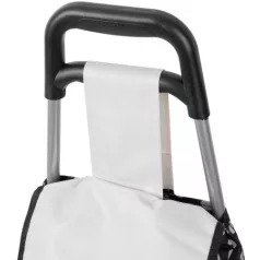 Bevásárló kocsi, PE/PVC, EVA, max. 20 kg, 35x30x94 cm,