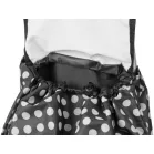 Bevásárló kocsi, PE/PVC, EVA, max. 20 kg, 35x30x94 cm,