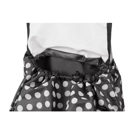 Bevásárló kocsi, PE/PVC, EVA, max. 20 kg, 35x30x94 cm,